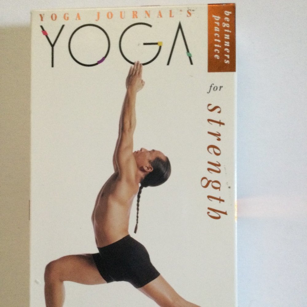 Yoga Journal's Yoga for strength beginner practice VHS by RODNEY YEE